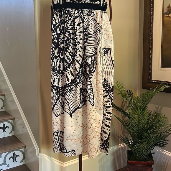 Tribal Print Split Skirt - Picture 4 of 7